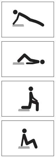 MEDIC THERAPEUTICS 603-0081 Compact Vibrating Fitness Platform with Handlebars-fig6