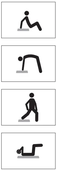 MEDIC THERAPEUTICS 603-0081 Compact Vibrating Fitness Platform with Handlebars-fig7