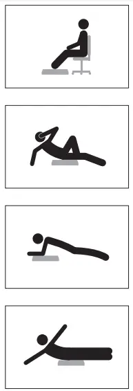 MEDIC THERAPEUTICS 603-0081 Compact Vibrating Fitness Platform with Handlebars-fig8