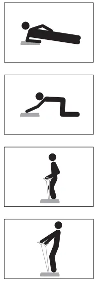 MEDIC THERAPEUTICS 603-0081 Compact Vibrating Fitness Platform with Handlebars-fig9