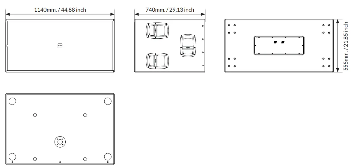 FBT Muse 218S Sound Reinforcement Subwoofer 5