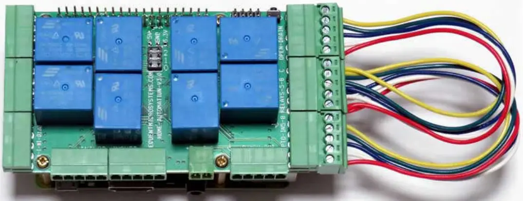 SEQUENT Home Automation 8 Layer Stackable HAT - Fig 12