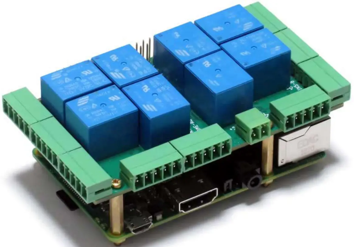 SEQUENT Home Automation 8 Layer Stackable HAT - GENERAL DESCRIPTION