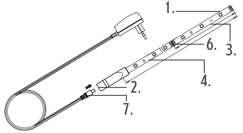 intempo 3 METRE LED LIGHT STRIP I