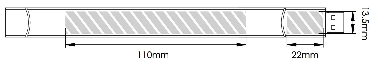 flashbay Lizzard Custom USB Bracelets