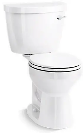 KOHLER 31640-RA-0 Cimarron Single Flush Elongated Toilet