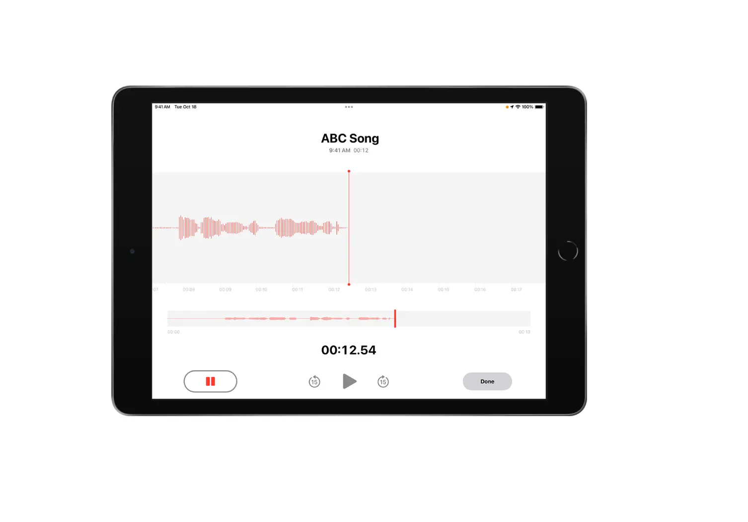 Make A Recording In Voice Memos On Ipad Make A Recording In Voice Memos On Ipad