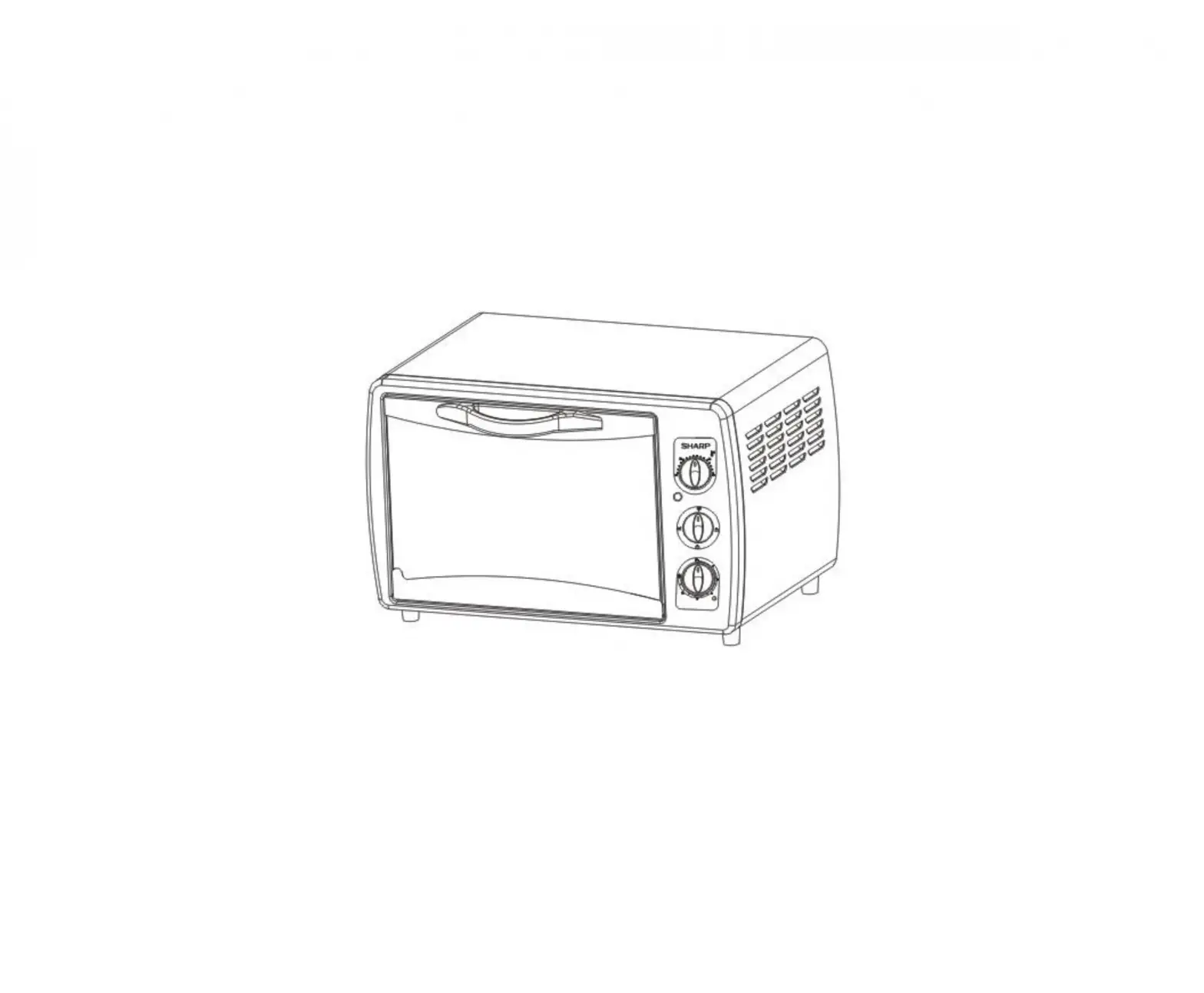 Sharp Eo19k Electric Oven Owner's Manual