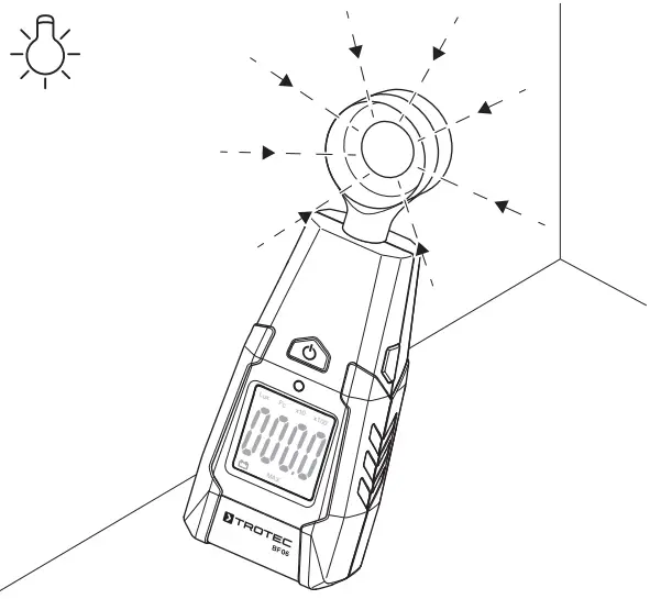 TROTEC BF06 Light Meter 05