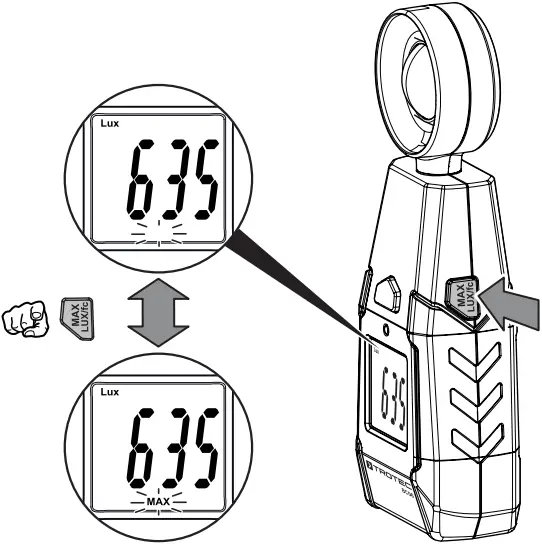 TROTEC BF06 Light Meter 07