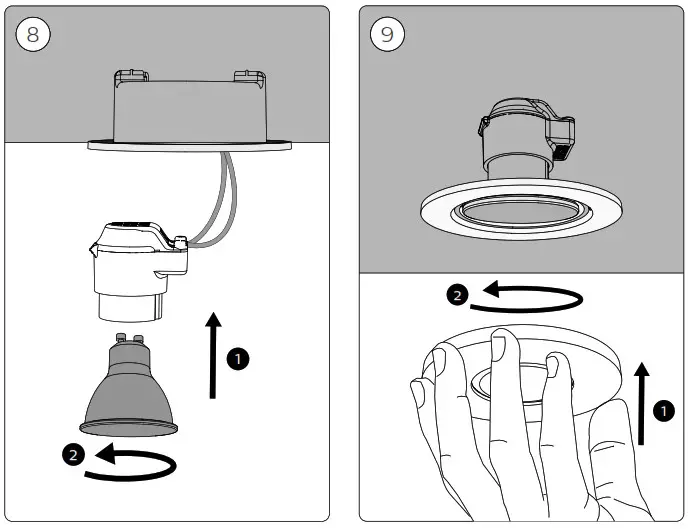 PHILIPS 8719514355347 Hue LED Recessed Light - overview 8