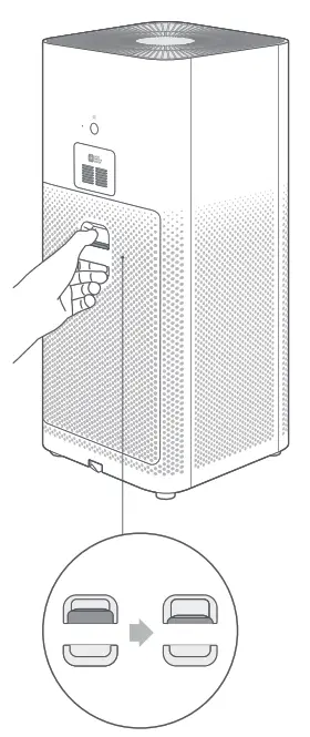 xiaomi AC M6 SC Mi Air Purifier 3 - buckle
