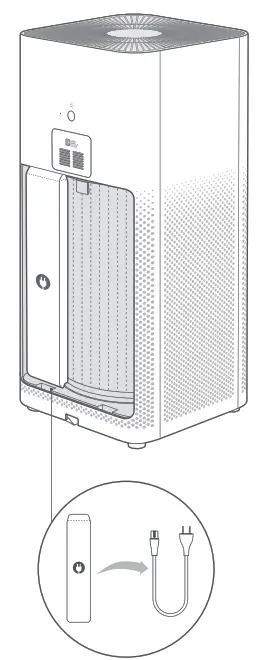 xiaomi AC M6 SC Mi Air Purifier 3 - power