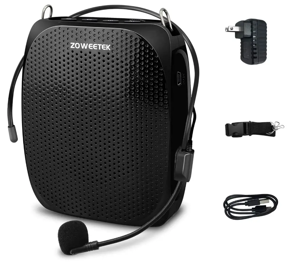 ZOWEETEK Voice Amplifier for teaching
