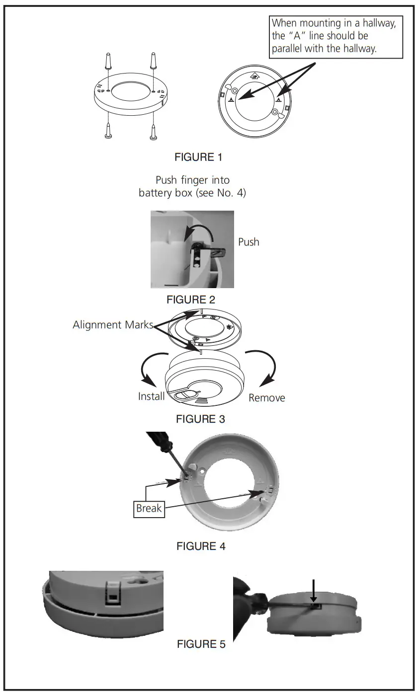 Kidde 29HD Photoelectric Smoke Alarm - INSTALLATION