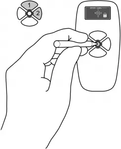 Activate the emergency operating menu