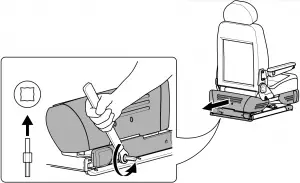 LENGTHWISE ADJUSTMENT