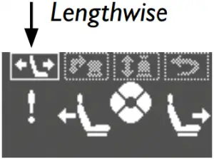 Select movement Lengthwise