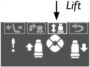 Select movement Lift