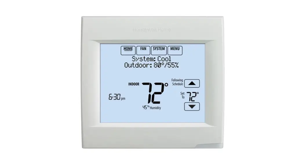 Honeywell Home Visionpro 8000 Thermostat With Redlink Technology Datasheet Honeywell Home Visionpro 8000 Thermostat With Redlink Technology Datasheet