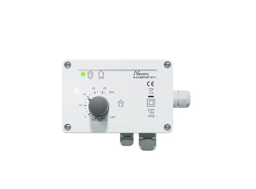 Nexans N-comfort Kt+ Thermostat Instruction Manual