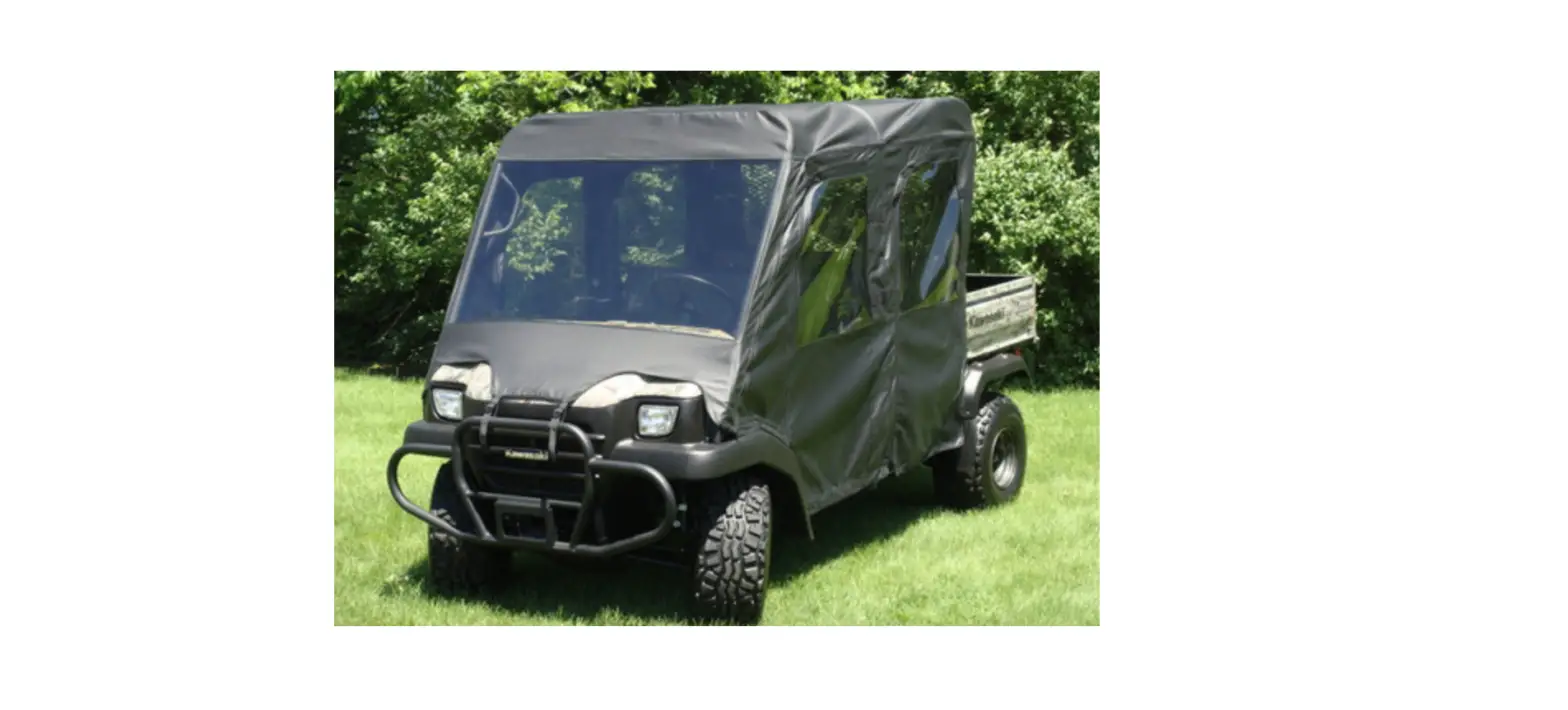 Falcon Ridge Kaw-3010trans-fc05 Kawasaki 3010 Trans Full Cab Enclosure Fits Polycarbonate Windshield Instruction Manual