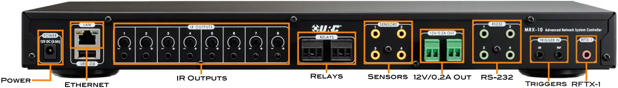 URC MRX-10 Advanced Network System Controller A03