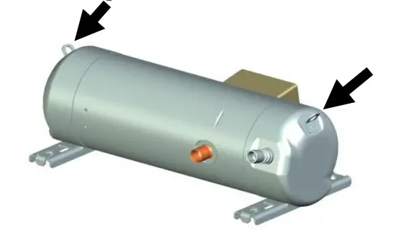 EMERSON YRH V KTE KTG Copeland Scroll Horizontal Compressors for Transport Applications - Figure 5