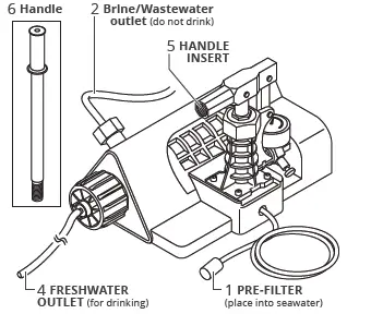QuenchSea 0555 Portable Seawater Desalination Device-2
