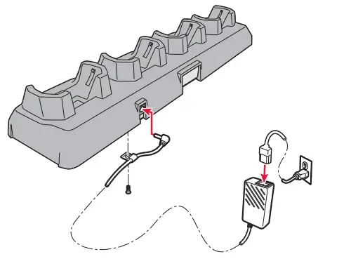 Intermec CN50 Charge-Only Multidock fig 2