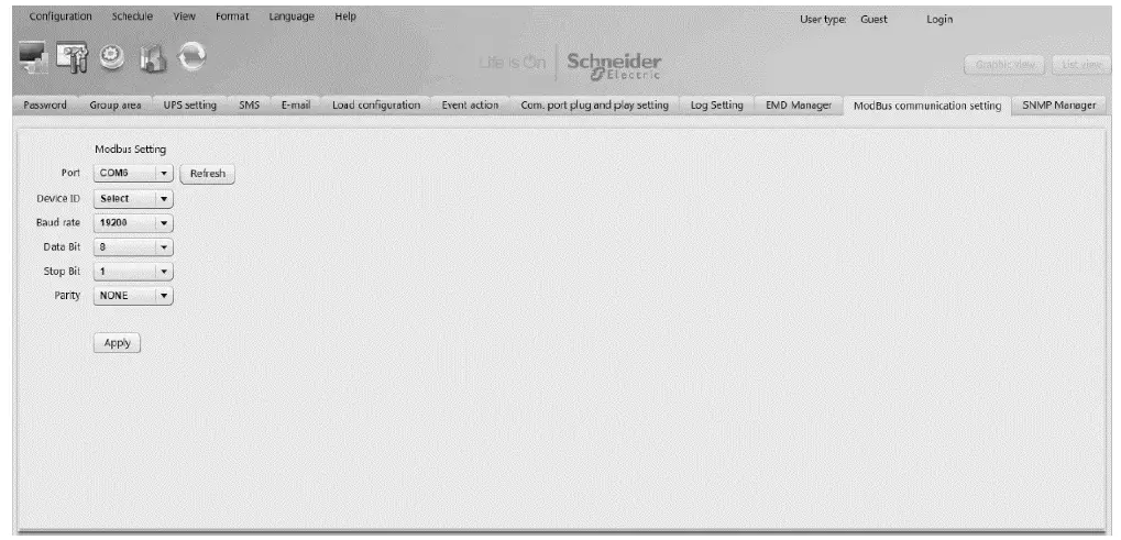 Schneider Electric SRVSMB001 Easy UPS Modbus Card 11