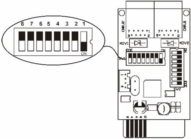 Schneider Electric SRVSMB001 Easy UPS Modbus Card 4