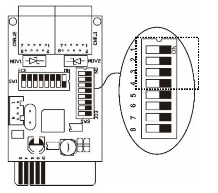 Schneider Electric SRVSMB001 Easy UPS Modbus Card 5