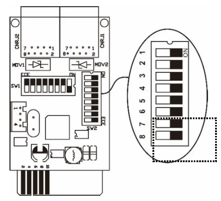 Schneider Electric SRVSMB001 Easy UPS Modbus Card 6