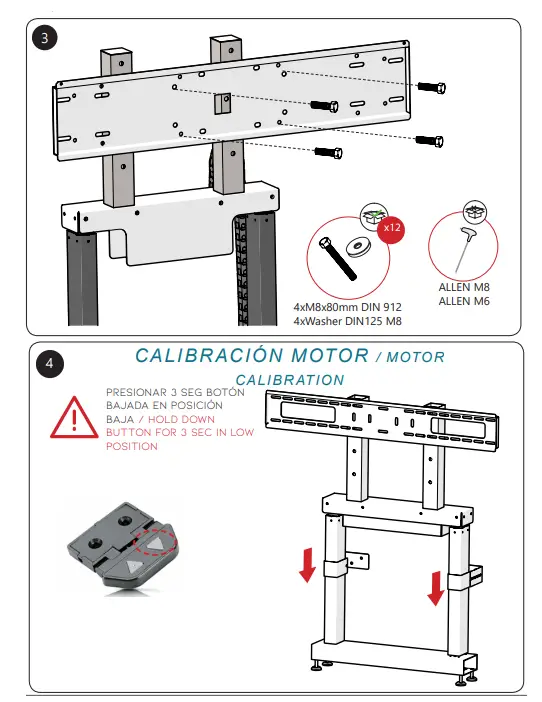traulux SMI-W100 Motorised Wall Mount-FIG6