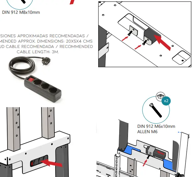 traulux SMI-W100 Motorised Wall Mount-FIG810