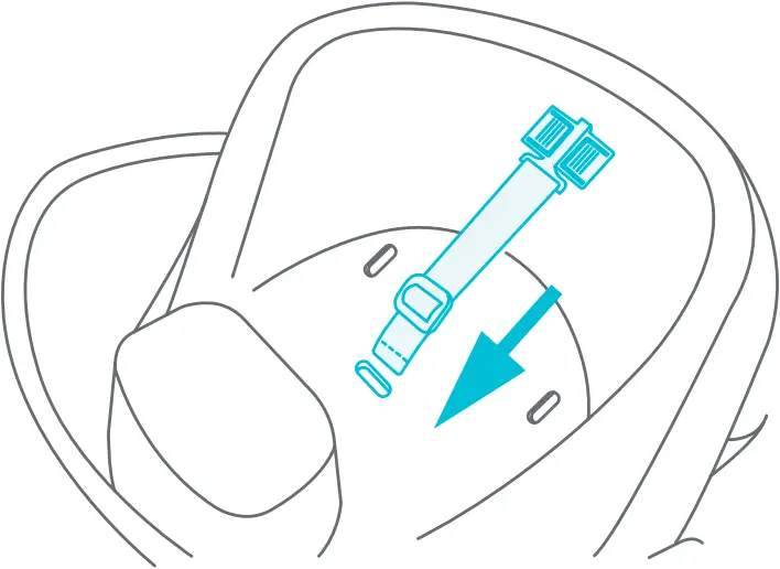 FS01E95A - 3-Point Harness and Buckle 1