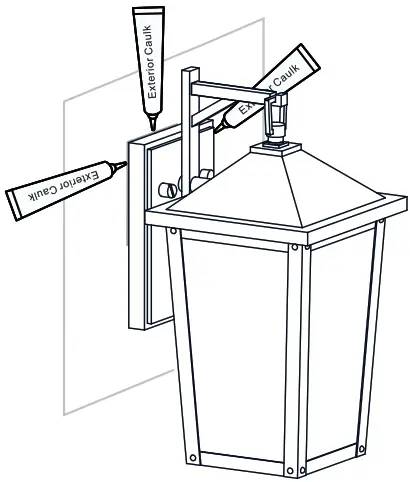 QUOIZEL STNL Series Mottled Outdoor Wall Lantern - Figure 11