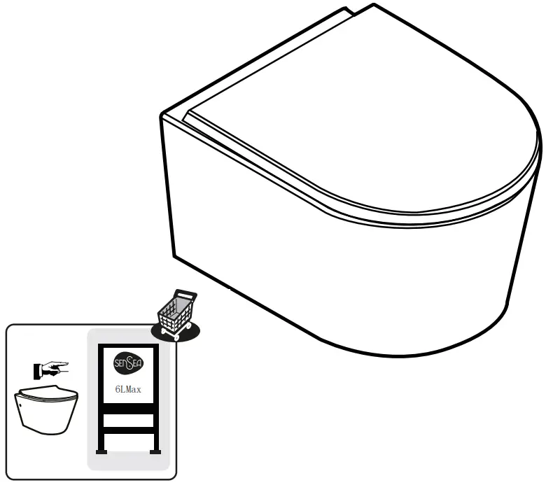 11505515 Neo Wall Hung WC Sensea - Fig 7