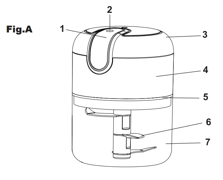 beper-P102ROB050-USB-Rechargeable-Food-Chopper-1