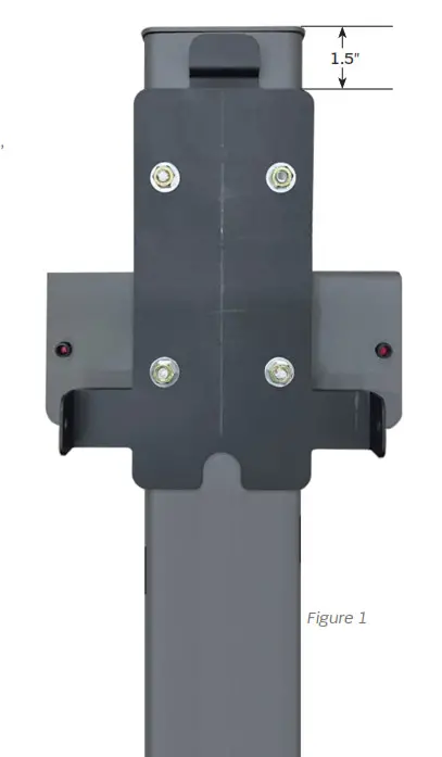 LEVITON EVSE EVPED-2 EV Charger Mounting Bracket - Fig