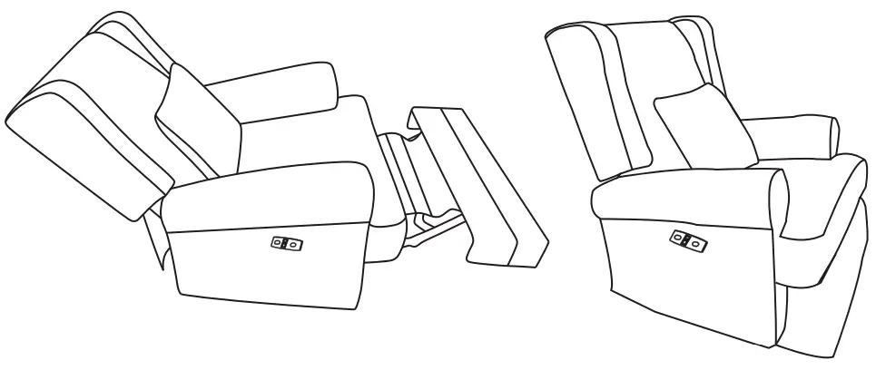 evolur 615 Wing Back Power Recliner - fig 2