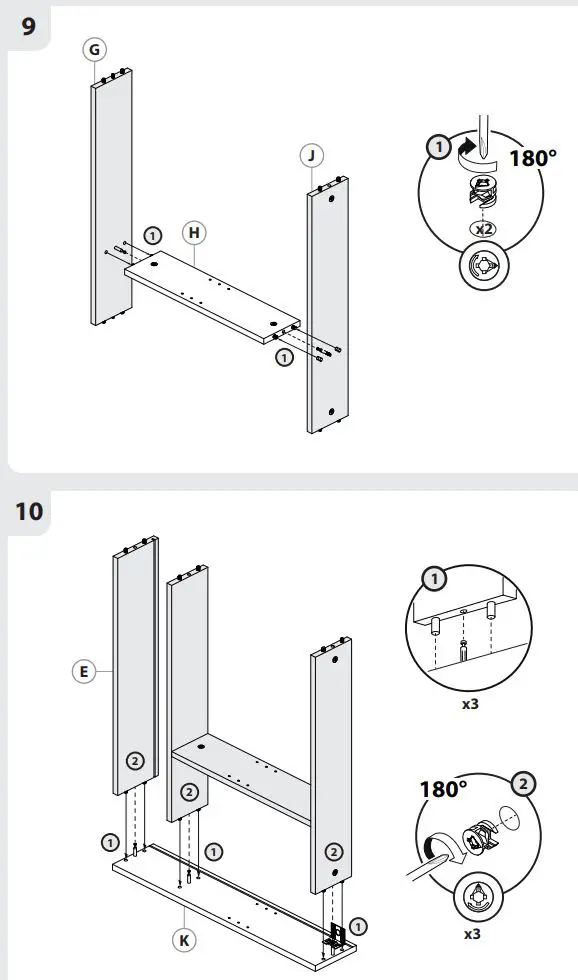 SENSEA 493.237.01 Mirror Cabinet 70 1 Door White Matt Instruction Manual - How to use