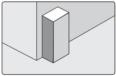 SENSEA 493.237.01 Mirror Cabinet 70 1 Door White Matt Instruction Manual - Product image