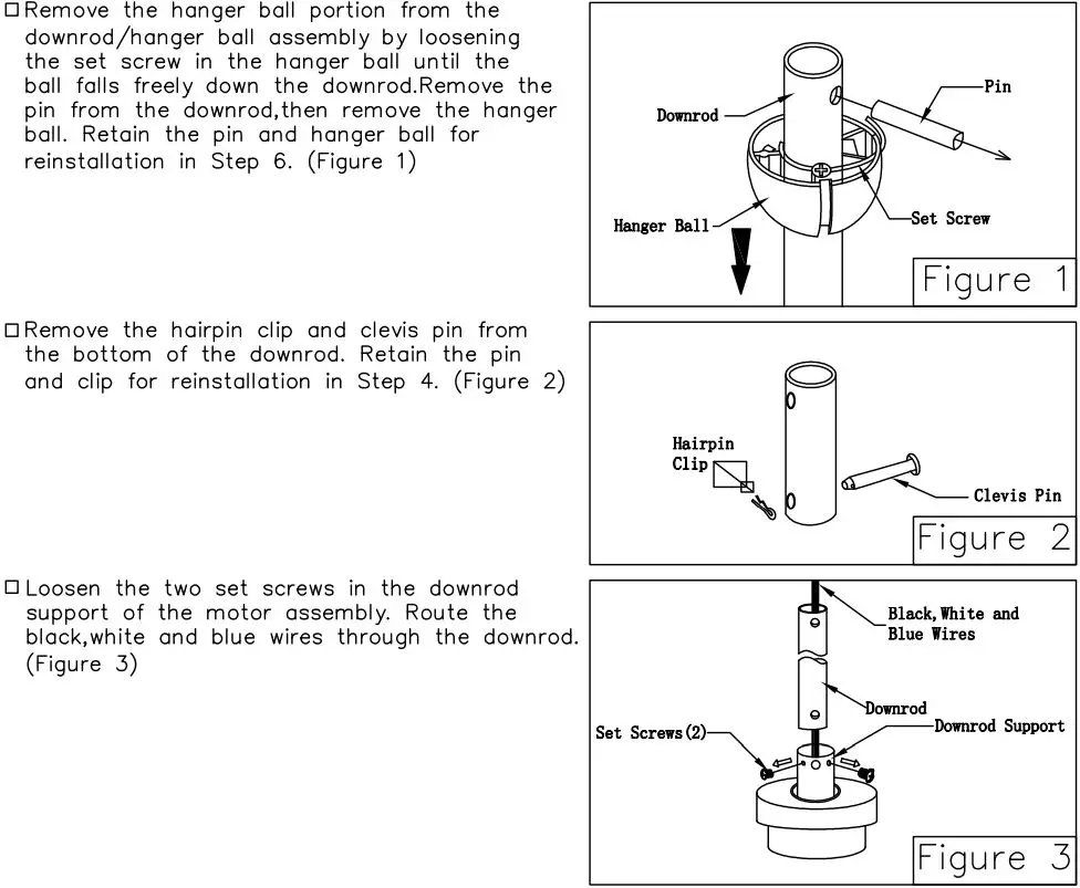Breezary 23002-BLK 22 Inch Ceiling Fan Instruction Manual - How to assemble your ceiling fan