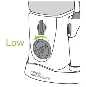 Turn power on low