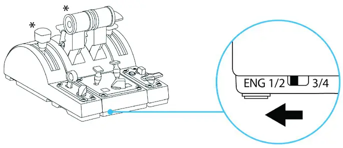 TCA XBOX Captain Pack X Airbus - MAPPING FOR TCA QUADRANT 1