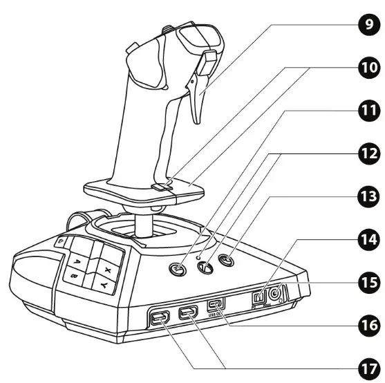 TCA XBOX Captain Pack X Airbus - TECHNICAL FEATURES 2