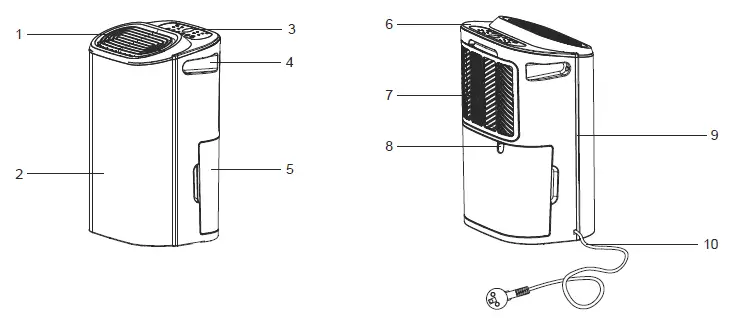eeese-2504-Dehumidifier-Danny-12L-fig-1