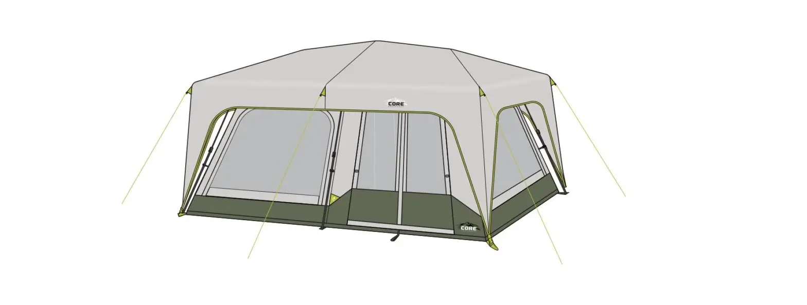 Costco 40234 8 Person Instant Cabin Performance Tent Instruction Manual